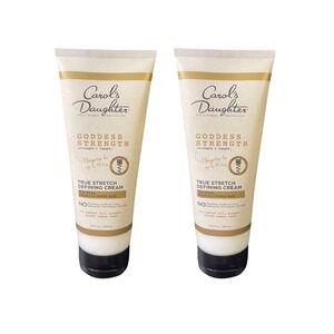 Carol's Daughter Goddess Strength True Stretch Defining Cream 6.8 oz Lot of 2‎